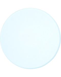 AmScope GP-95 3-3/4 Inch (95mm) Frosted Round Glass Plate for Stereo Microscopes