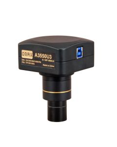 OMAX - A3550U3 5MP USB3.0 Digital Camera for Microscope with 0.01mm Calibration Slide (Windows 8 & 10, Mac OS X, Linux Compatible)
