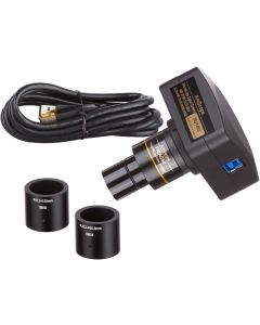AmScope MU1403-CK 14MP Live Video USB3.0 Microscope Digital Camera 14 MP + Calibration Kit