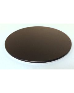 Replacement Black and White Stage Plate for Stereo Microscope, 120mm Diameter